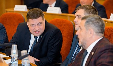 Заседание Законодательного Собрания Оренбургской области